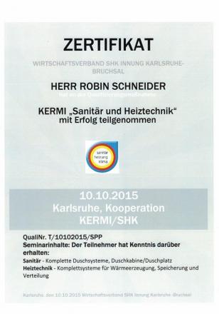 Wohlfeil Zertifikat 10-10-2015 Robin Schneider